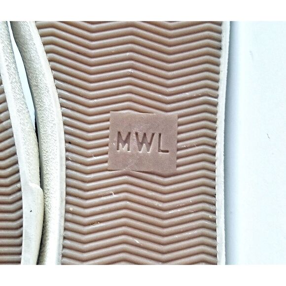 MADEWELL Sidewalk Low Top Sneakers Painted Leopard Calf Hair Sz 7.5 Brown - Picture 11 of 13